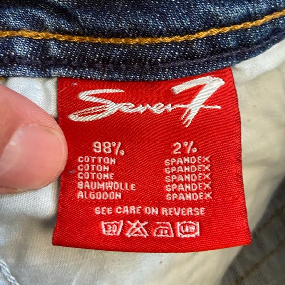 7 For All Mankind Bootcut Jeans - Size 30x32 - Picture 7 of 10